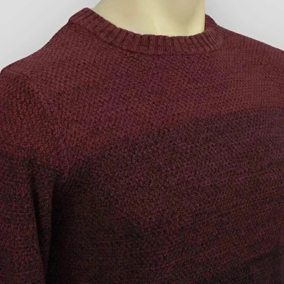 NEW! ‎ GEORGE men's sweater burgundy and black small, XL & 2XL - Picture 4 of 8